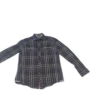 Helix button down cowboy style shirt. Western look